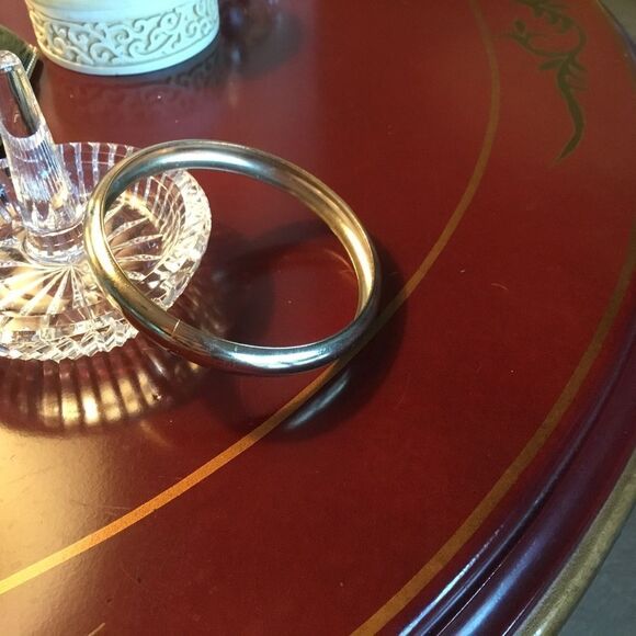 Goldtone Bangle Bracelet  - Picture 1 of 5